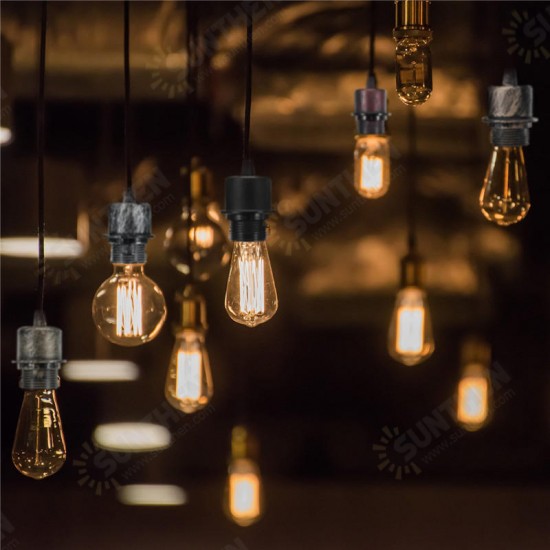 E27 Ceiling Pendant Lamp Holder Socket Base Light Hanging Fitting Lighting Decor AC110-220V E27 Ceiling Pendant Lamp Holder Socket Base Light Hanging Fitting Lighting Decor AC110-220V