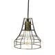 E27 Chandelier Bronze Black Rust Pendant Light Wire Cage Hanging Light Fixture