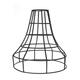 E27 Chandelier Bronze Black Rust Pendant Light Wire Cage Hanging Light Fixture