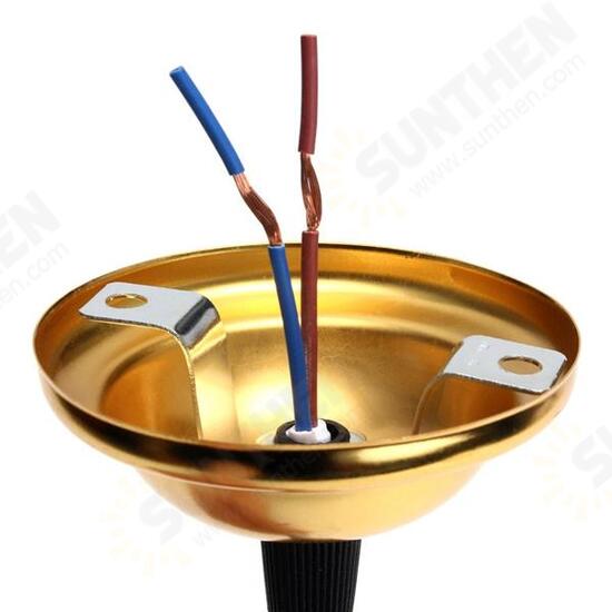 E27 Edison Vintage Pendant Metal Cage Ceiling Light Lamp Holder Socket Fixture AC 110-240V E27 Edison Vintage Pendant Metal Cage Ceiling Light Lamp Holder Socket Fixture AC 110-240V