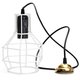 E27 Edison Vintage Pendant Metal Cage Ceiling Light Lamp Holder Socket Fixture AC 110-240V E27 Edison Vintage Pendant Metal Cage Ceiling Light Lamp Holder Socket Fixture AC 110-240V