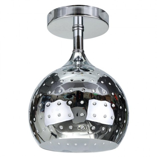 E27 Glass Mirror Ball Ceiling Pendant Light Modern Chandelier Lamp 110V-240V