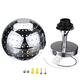 E27 Glass Mirror Ball Ceiling Pendant Light Modern Chandelier Lamp 110V-240V