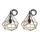 E27 Loft Industrial Hemp Rope Birdcage Chandelier Restaurant Bar Light Pendant Lamp E27 Loft Industrial Hemp Rope Birdcage Chandelier Restaurant Bar Light Pendant Lamp
