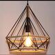 E27 Loft Industrial Hemp Rope Birdcage Chandelier Restaurant Bar Light Pendant Lamp E27 Loft Industrial Hemp Rope Birdcage Chandelier Restaurant Bar Light Pendant Lamp