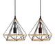 E27 Loft Industrial Hemp Rope Birdcage Chandelier Restaurant Bar Light Pendant Lamp E27 Loft Industrial Hemp Rope Birdcage Chandelier Restaurant Bar Light Pendant Lamp