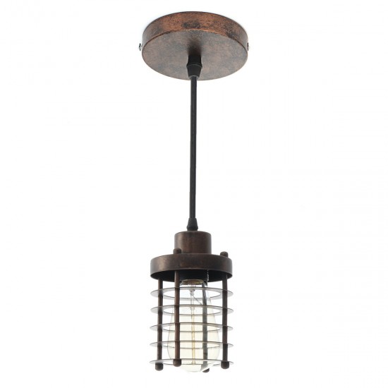 E27 Modern Iron Pendant Light Ceiling Lamp Chandelier Bedroom Home Fixture Decor Without Bulb