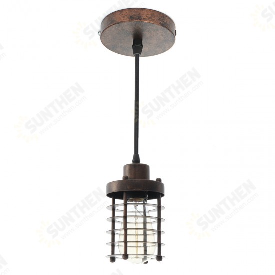 E27 Modern Iron Pendant Light Ceiling Lamp Chandelier Bedroom Home Fixture Decor Without Bulb