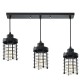 E27 Modern Iron Pendant Light Ceiling Lamp Chandelier Bedroom Home Fixture Decor Without Bulb