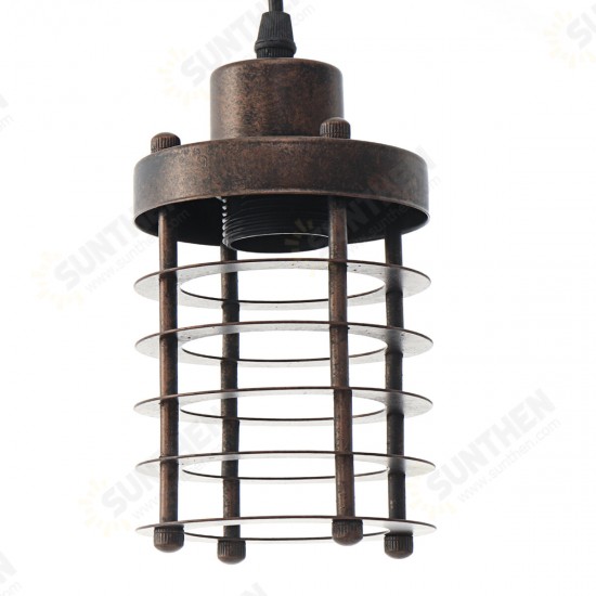 E27 Modern Iron Pendant Light Ceiling Lamp Chandelier Bedroom Home Fixture Decor Without Bulb