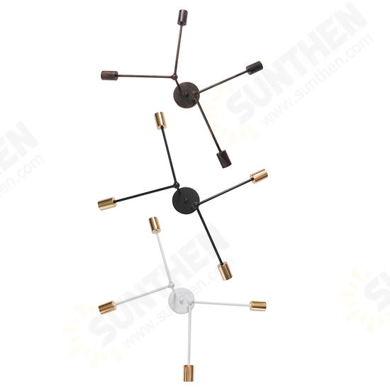 E27 Modern Pendant Lamp Ceiling Light Chandelier Vintage 4 Heads Sockets Holder E27 Modern Pendant Lamp Ceiling Light Chandelier Vintage 4 Heads Sockets Holder