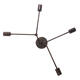 E27 Modern Pendant Lamp Ceiling Light Chandelier Vintage 4 Heads Sockets Holder