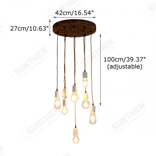 E27 Modern Pendant Light Ceiling Lamp Chandelier Bar Home Kitchen Fixture Decor