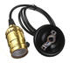 E27 Screw Bulbs Edison Retro Pendant Light Holder With Switch 110-220V E27 Screw Bulbs Edison Retro Pendant Light Holder With Switch 110-220V