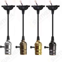 E27 Screw Bulbs Edison Retro Pendant Light Holder With Switch 110-220V E27 Screw Bulbs Edison Retro Pendant Light Holder With Switch 110-220V
