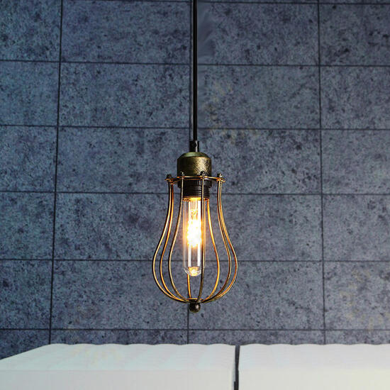 E27 Vintage Ceiling Edison Light Pendant Lamp Cage Lampshade Fixture Chandelier E27 Vintage Ceiling Edison Light Pendant Lamp Cage Lampshade Fixture Chandelier