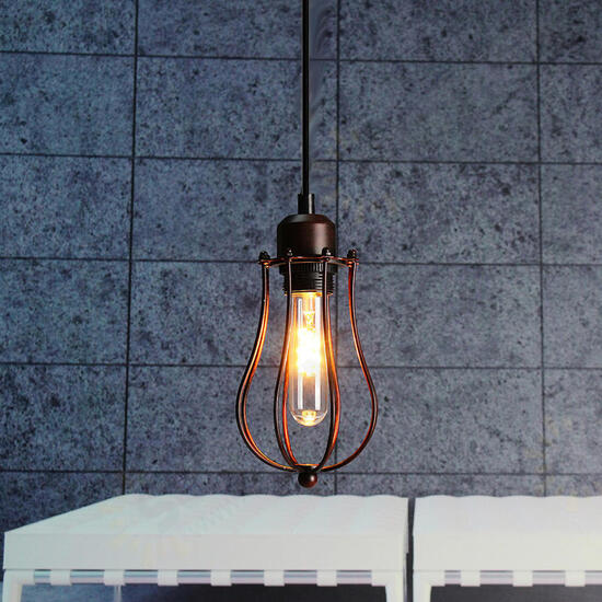 E27 Vintage Ceiling Edison Light Pendant Lamp Cage Lampshade Fixture Chandelier E27 Vintage Ceiling Edison Light Pendant Lamp Cage Lampshade Fixture Chandelier