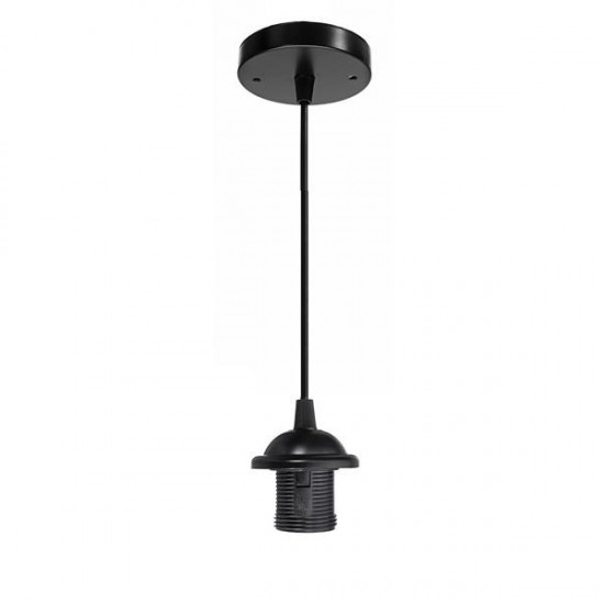 E27 Vintage Holder Fitting LED Ceiling Lamp Industrial Loft Iron Chandelier Fixture Pendant Lamp