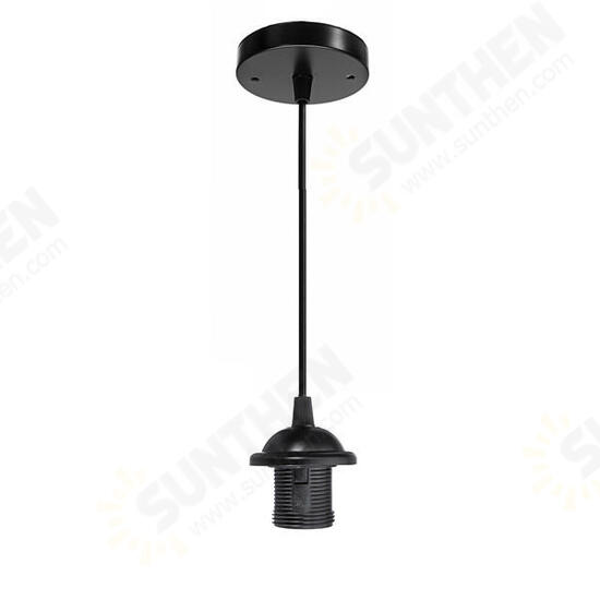 E27 Vintage Holder Fitting LED Ceiling Lamp Industrial Loft Iron Chandelier Fixture Pendant Lamp