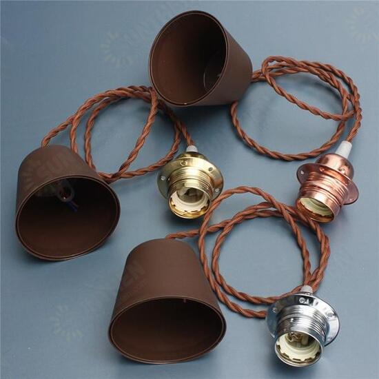 E27/E26 1M Edison Vintage Retro Light Holder Lamp Socket Bulb Kit AC 110-240V E27/E26 1M Edison Vintage Retro Light Holder Lamp Socket Bulb Kit AC 110-240V