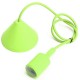 E27/E26 1M Silicone Home Ceiling Pendant Light Bulb Holder Hanging Lamp Socket Fixture E27/E26 1M Silicone Home Ceiling Pendant Light Bulb Holder Hanging Lamp Socket Fixture