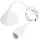 E27/E26 1M Silicone Home Ceiling Pendant Light Bulb Holder Hanging Lamp Socket Fixture E27/E26 1M Silicone Home Ceiling Pendant Light Bulb Holder Hanging Lamp Socket Fixture
