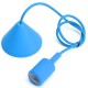 E27/E26 1M Silicone Home Ceiling Pendant Light Bulb Holder Hanging Lamp Socket Fixture E27/E26 1M Silicone Home Ceiling Pendant Light Bulb Holder Hanging Lamp Socket Fixture