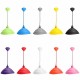 E27/E26 Pendant Lamp Holder Colorful Silicone Folding Lampshade Ceiling Light Socket AC 110-240V E27/E26 Pendant Lamp Holder Colorful Silicone Folding Lampshade Ceiling Light Socket AC 110-240V
