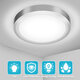 23CM 18W Modern Plating Round LED Ceiling Light 2835 SMD White Indoor Home Spotlight AC85-265V