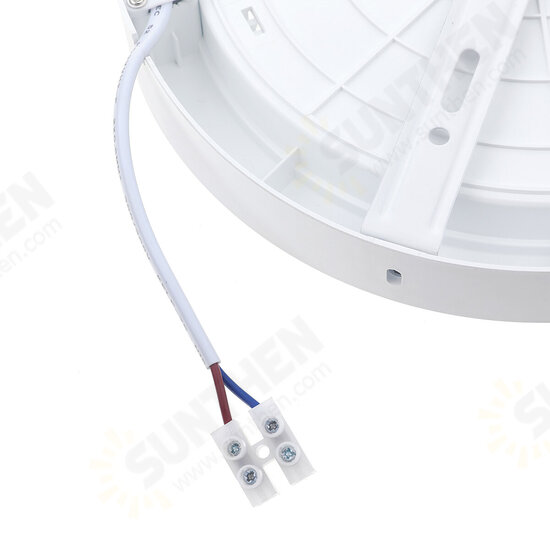 23CM 18W Modern Plating Round LED Ceiling Light 2835 SMD White Indoor Home Spotlight AC85-265V