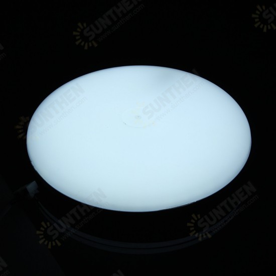 23CM 24W Modern Flat Round LED Ceiling Light 2200LM IP54 Bedroom Indoor Lamp AC85-265V 23CM 24W Modern Flat Round LED Ceiling Light 2200LM IP54 Bedroom Indoor Lamp AC85-265V