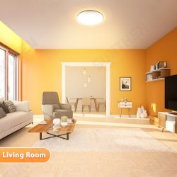 24W Ceiling Lamp Led Ceiling Lamp 3000K 2200LM Bathroom IP54 Waterproof for LivingRoom Bedroom Kitchen Balcony Office Hallway Warm White 23cm 24W Ceiling Lamp Led Ceiling Lamp 3000K 2200LM Bathroom IP54 Waterproof for LivingRoom Bedroom Kitchen Balcony Office Hallway Warm White 23cm