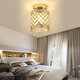 Flush Mount Ceiling Light E27 Base Crystal Fixture Modern Chandelier Mini Hallway Decor 220V Without Bulb Flush Mount Ceiling Light E27 Base Crystal Fixture Modern Chandelier Mini Hallway Decor 220V Without Bulb
