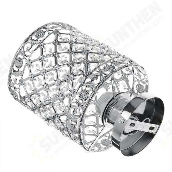 Flush Mount Ceiling Light E27 Base Crystal Fixture Modern Chandelier Mini Hallway Decor 220V Without Bulb Flush Mount Ceiling Light E27 Base Crystal Fixture Modern Chandelier Mini Hallway Decor 220V Without Bulb