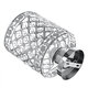 Flush Mount Ceiling Light E27 Base Crystal Fixture Modern Chandelier Mini Hallway Decor 220V Without Bulb