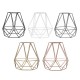 Geometric Wire Ceiling Pendant Light /Lampshade Metal Cage Kitchen Dining Cafe Without Bulb