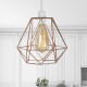 Geometric Wire Ceiling Pendant Light /Lampshade Metal Cage Kitchen Dining Cafe Without Bulb