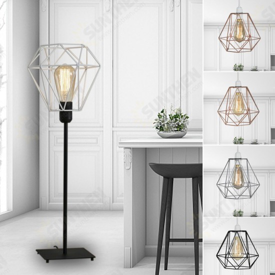 Geometric Wire Ceiling Pendant Light /Lampshade Metal Cage Kitchen Dining Cafe Without Bulb