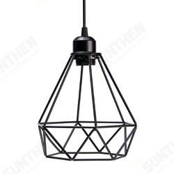 Industrial Vintage Metal Cage Hanging Ceiling Pendant Lamp Lighting Holder Shade Industrial Vintage Metal Cage Hanging Ceiling Pendant Lamp Lighting Holder Shade