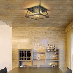 E26 Industrial Ceiling Light Hallway Dining Room Farmhouse Lighting Lamp Fixture Without Bulbs E26 Industrial Ceiling Light Hallway Dining Room Farmhouse Lighting Lamp Fixture Without Bulbs