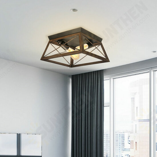 E26 Industrial Ceiling Light Hallway Dining Room Farmhouse Lighting Lamp Fixture Without Bulbs E26 Industrial Ceiling Light Hallway Dining Room Farmhouse Lighting Lamp Fixture Without Bulbs
