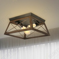 E26 Industrial Ceiling Light Hallway Dining Room Farmhouse Lighting Lamp Fixture Without Bulbs E26 Industrial Ceiling Light Hallway Dining Room Farmhouse Lighting Lamp Fixture Without Bulbs