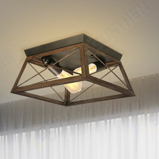 E26 Industrial Ceiling Light Hallway Dining Room Farmhouse Lighting Lamp Fixture Without Bulbs E26 Industrial Ceiling Light Hallway Dining Room Farmhouse Lighting Lamp Fixture Without Bulbs