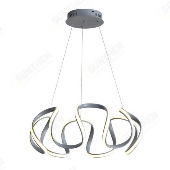 LED Crystal Chandelier Pendant Modern Ceiling Light Bedroom Lamp Adjustable Fixture