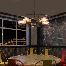 Loft Industrial Wind Guest Dining Cafe Chandelier American Retro Wrought Iron Fan Ceiling Lamp Bar Table Internet Cafe Chandelier Loft Industrial Wind Guest Dining Cafe Chandelier American Retro Wrought Iron Fan Ceiling Lamp Bar Table Internet Cafe Chandelier