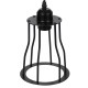 Metal Pendant Light Shade Ceiling Industrial Geometric Wire Cage Lampshade Lamp Chandeliers