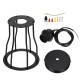Metal Pendant Light Shade Ceiling Industrial Geometric Wire Cage Lampshade Lamp Chandeliers Metal Pendant Light Shade Ceiling Industrial Geometric Wire Cage Lampshade Lamp Chandeliers