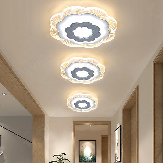 Modern Acrylic LED Ceiling Light Entrance Corridor Balcony Lamp Fixtures 220V