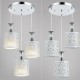 Modern Flower Petal Ceiling Light LED Pendant Lamp Dining Chandelier Room Decor