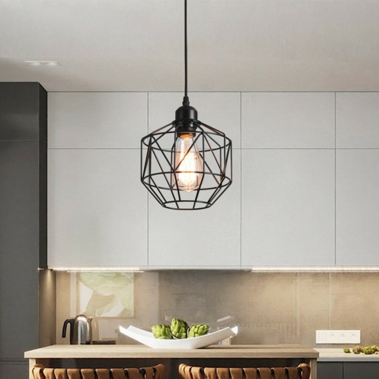 Modern Home Metal Pendant Lamp Industrial Hanging Light Fixture Ceiling Lamp